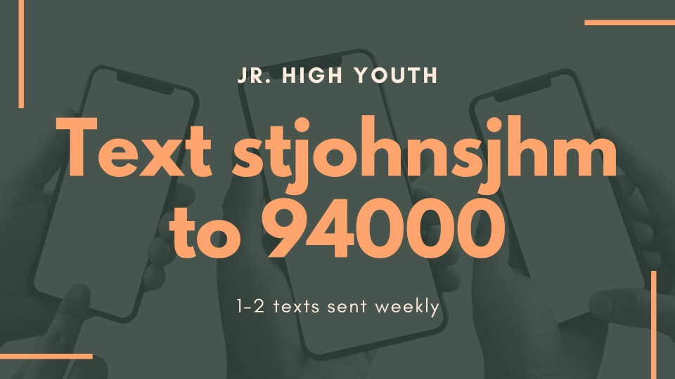 Jr. High Weekly Texts